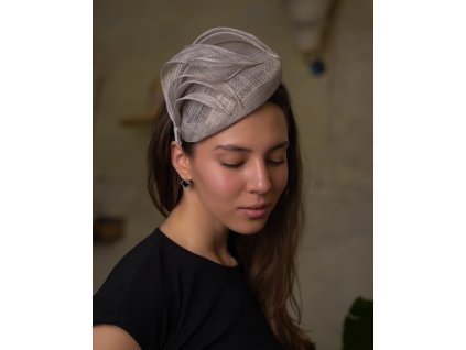 Dámsky fascinátor Seeberger - šedý