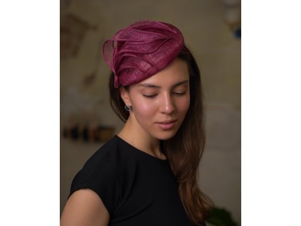 Dámsky fascinátor Seeberger – červený