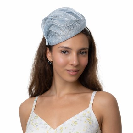 Dámsky fascinátor Seeberger – bledomodrý