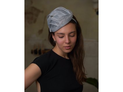 Dámsky fascinátor Seeberger – bledomodrý