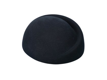 Dámska modrá plstená lodička - plstený baret - Seeberger