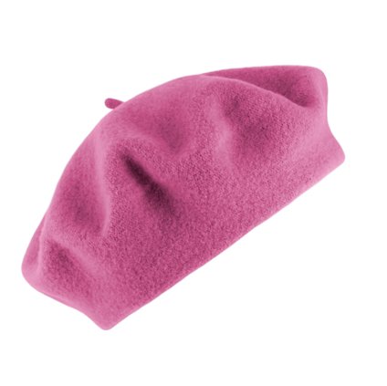 Baret dámsky magenta - Flora