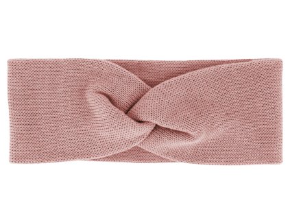 Dámska ružová čelenka od Fiebig - 100% organická bavlna