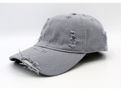 Sivá šiltovka z bavlny - Baseball Cap