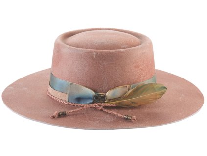 Bullhide Morning Sky – plstený klobúk Coral