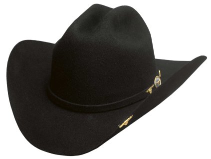 Bullhide El Avionado 6X – čierny westernový plstený klobúk