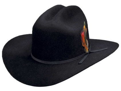 Guapetón 6X – čierny westernový plstený klobúk