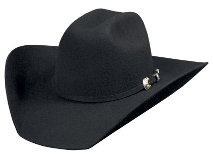 Westernový čierny klobúk KINGMAN 4x