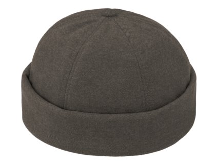 Unisex čiapka docker taupe