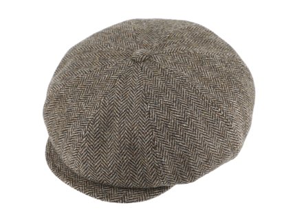 Extra objemná bekovka taupe Hatteras od Fiebig - Limitovaná kolekcia od hlavného klobučníka Carlsbad Hat