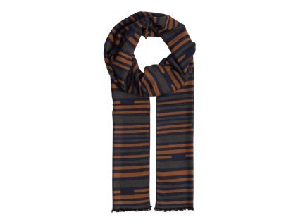 Vzorovaná ryšavá šatka od Fiebig