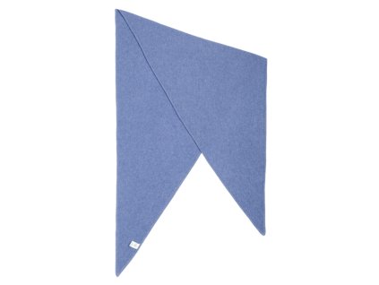 Svetlomodrá kašmírová šála Fiebig