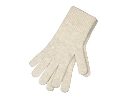 Dámske rukavice Natur - Fiebig 100% kašmír