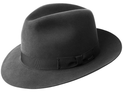 Bailey Draper III – sivý pánsky klobúk z králičej a bobriej srsti