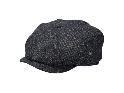 Modrá šiltovka Bakerboy od CitySport - jemne štruktúrovaná vlna