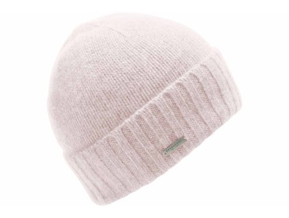 Kašmírová ružová čiapka od Seeberger - Classic Cashmere