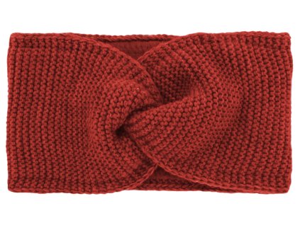 Dámska zimná čelenka - Fiebig Red