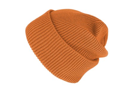 Pletená zimná čiapka - Fiebig Orange - Recyklovaný (100 % recyklovaný materiál)