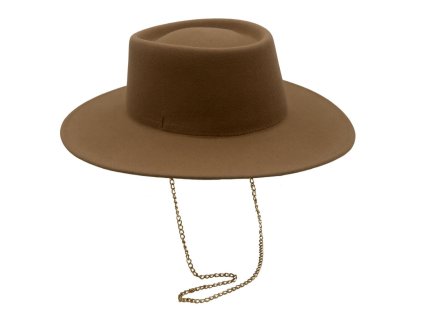 Dámsky plstený hnedý klobúk Amber - Mayser