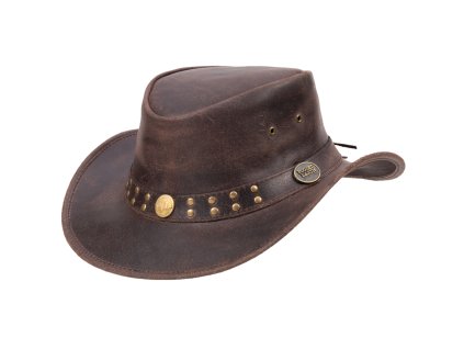 DRIFTWOOD PIONEER – kožený westernový klobúk