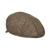 8-dielna bekovka od Mayser - Coco Tweed Newsboy Cap - hnedý tvíd (béžová)