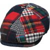 Gatsby bekovka od Fiebigu - Vlna / 6-Panel Cap Gatsby Patchwork Bakerboy