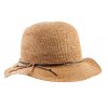 Luxusný dámsky letný panamský nekrčivý klobúk so širšou krempou a guľatou korunou - Brigitte - Mayser