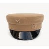 Kapitánka Ruslan Baginskiy - Ruslan Baginskiy Beige Wool Baker Boy Cap
