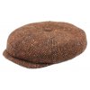 Zimná hnedá bekovka Hatteras od Fiebig - Vlna Tweed / Bekovka peaky blinders