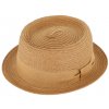 Béžový letné porkpie klobúk od Fiebig