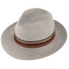 Letné crushable šedý fedora klobúk od Fiebig - Traveller Toyo