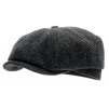 Vlnená tvídová bekovka 8-panel od CTH Ericson - Alan Moon Shetland Graphite - Peaky Blinders Original