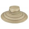 Dámsky slamený klobúk porkpie so širokou krempou - limitovaná kolekcia Fléchet