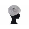 Fascinátor - sivý