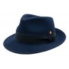 Luxusný modrý klobúk Mayser - Manuel Mayser