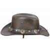 Austrálsky klobúk kožený - CONCHO SCIPPIS