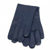 Pánske modré kožené rukavice bez podšívky - Carlsbad Hat