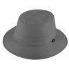 Voľnočasový sivý bucket hat od Fiebig 1903 - Sympatex® UV faktor 80