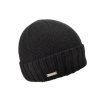 Kašmírová čierna čiapka od Seeberger - Classic Cashmere