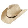 Slamený westernový klobúk - WINTON