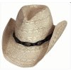Slamený westernový klobúk - WINTON