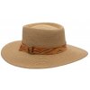 Dámsky letný klobúk - porkpie so širším okrajom - Mayser - UV faktor 80 - Mayser Astrid