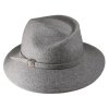 Dámsky cestovný sivý zimný klobúk Simone - Mayser