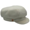 8-dielna dámska biela bekovka od Mayser - Camila Newsboy Cap