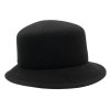 Dámsky nekrčivý čierny klobúk - Susanne