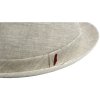 Látkový béžový klobúk od Marone - látkový ľanový klobúk