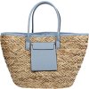Letná slamená taška modrá - Loevenich