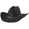 Bullhide Kayce 4X – westernový klobúk z vlny s opalovanou patinou