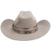 Westernový béžový klobúk GOOD STORIES 8x