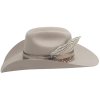 Westernový béžový klobúk GOOD STORIES 8x